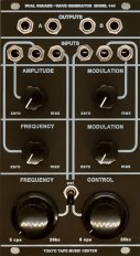 Eurorack Module Dual Square Wave Generator Model 144 from Tokyo Tape Music Center