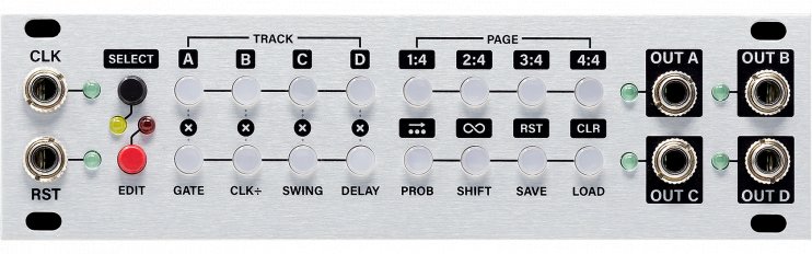 Eurorack Module Steppy 1U from Intellijel