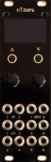 Eurorack Module uTemps (mini Temps Utile) Black&Gold from Neutron Sound