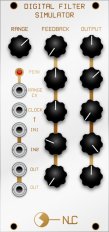 Eurorack Module Digital Filter Simulator from Nonlinearcircuits