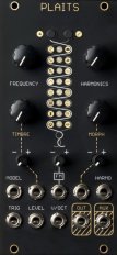 Mutable Instruments Plaits (Black/Gold)