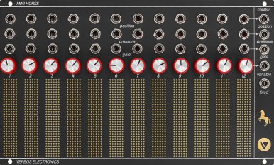 Eurorack Module Mini Horse from Verbos Electronics