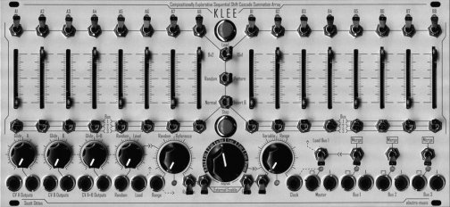 Euro Klee (electro-music.com PCB & NV's Panel/daughterboard)