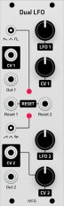 MFB Dual LFO (Grayscale panel)