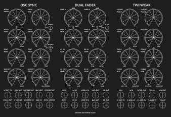 OscSyncDualFaderTPfilterVCA