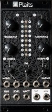 Momo Modular Mutable Instruments Plaits Eurorack Synth Oscillator Clone Module (Black Magpie Textured)