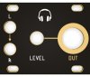 Headphones 1U Black & Gold Panel