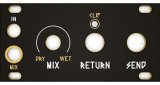 Pedal I/O 1U Black & Gold Panel