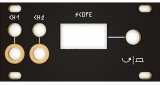 Zeroscope 1U Black & Gold Panel