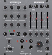 SYSTEM 100 305 EQ/MIXER/OUTPUT