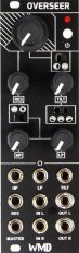 Eurorack Module Overseer (black panel) from WMD