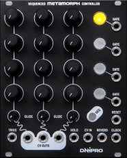 Eurorack Module Metamorph / Black panel from Dnipro modular