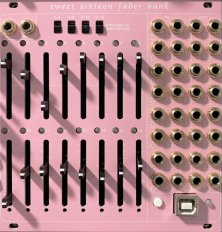 Eurorack Module Sweet Sixteen (alternate panels) from Tesseract Modular