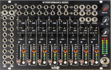 Eurorack Module Performance Mixer (black) from WMD