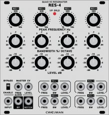 Cwejman RES-4 (Grayscale panel)