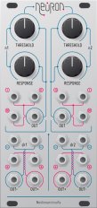 Dual Neuron / Difference Rectifier (papernoise panel)