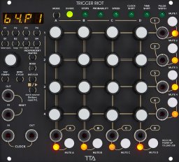 Eurorack Module Trigger Riot (BLACK) from Tiptop Audio