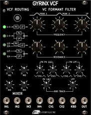 Eurorack Module GYRINX VCF from G-Storm Electro