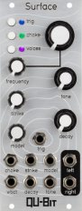 Eurorack Module Surface (Silver) from Qu-Bit Electronix