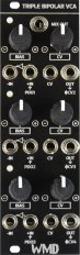 Eurorack Module Triple Bipolar VCA (BLACK) from WMD