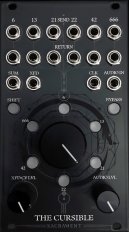 Eurorack Module THE CURSIBLE from Sacrament Modular