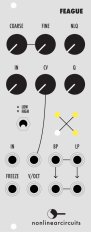 Eurorack Module Feague from Nonlinearcircuits