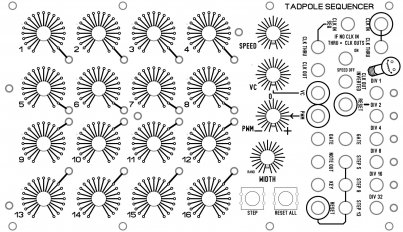 Tadpole 16 Step Sequencer