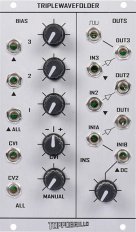 Eurorack Module Triple Wave Folder from Toppobrillo