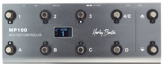 Pedals Module MP-100 MIDI Foot Controller from Harley Benton