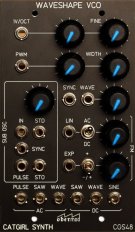 Catgirl Synth Waveshape VCO