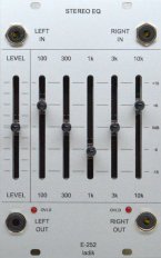 E-252 Stereo slider EQ