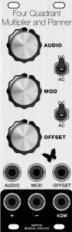 BMC053 4 Quadrant Multiplier and Panner - synthCube