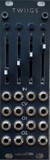 Eurorack Module Twiigs (black) from CalSynth