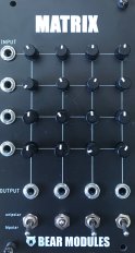 Eurorack Module Matrix Mixer from BearModules