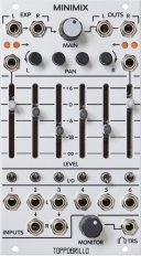 Eurorack Module MiniMix (Silver Panel) from Toppobrillo