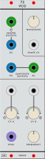 CGS507 Serge 73 VCO Panel