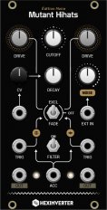 Eurorack Module Mutant Hihats from Hexinverter Électronique