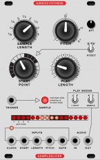 Eurorack Module Sampleslicer from Ginko Synthese