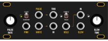 Dusty Clouds - Noise Tools 1U Matte Black / Gold panel