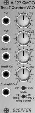 Eurorack Module A-1?? Thru-Zero Quadrature VCO/VCF (QVCO) from Doepfer