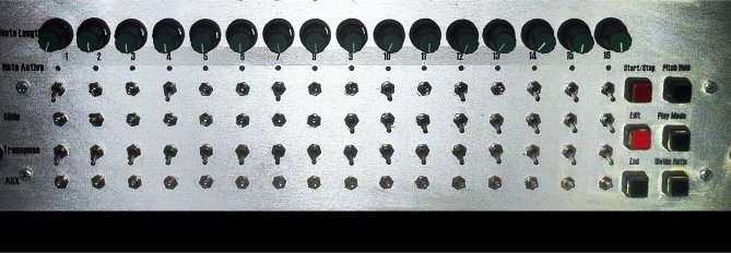 16 Step Analogue Sequencer