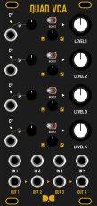 Dusty Clouds - QUAD VCA Matte Black / Gold panel