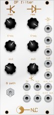 Eurorack Module DP Filter from Nonlinearcircuits