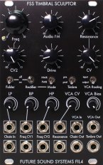 Eurorack Module FIL4 Timbral Sculptor from Future Sound Systems