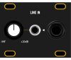 Dusty Clouds - LINE-IN 1U Matte Black / Gold panel