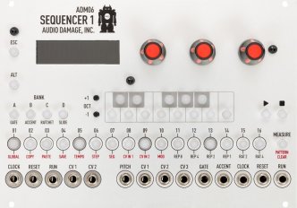 Eurorack Module ADM06 Sequencer 1 from Audio Damage