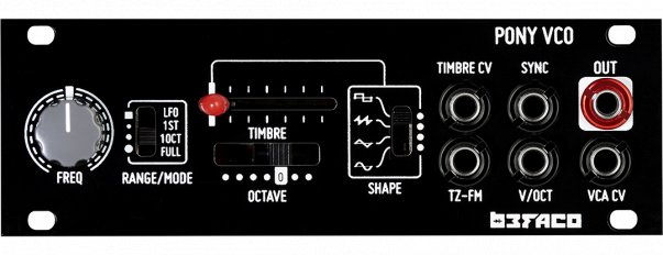 Eurorack Module Pony VCO 1U from Befaco