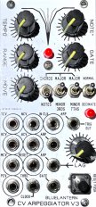 Eurorack Module CV Arpeggiator V3 from Blue Lantern Modules