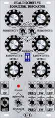 Eurorack Module Dual Discrete VC Equalizer / Resonator from L-1