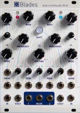 Mutable Instruments Blades (Magpie White Aluminum)